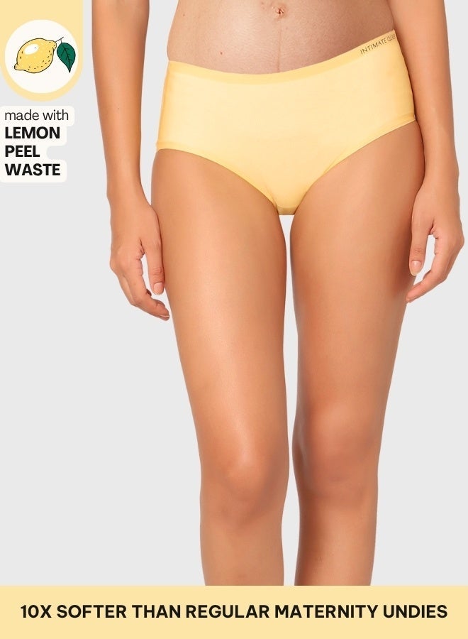 Intimate Queen Lemon Bae Maternity Briefs – Ultra Soft, Seamless  Comfort for Pregnancy & Sensitive Skin - Image 1